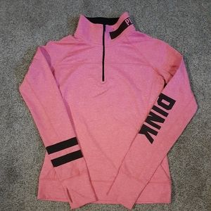 VS Pink half zip size small